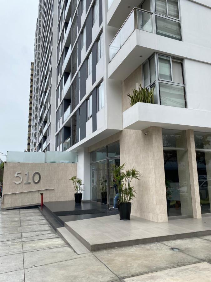Hermoso Apartamento Con Piscina Miraflores- Canvas 利马 外观 照片