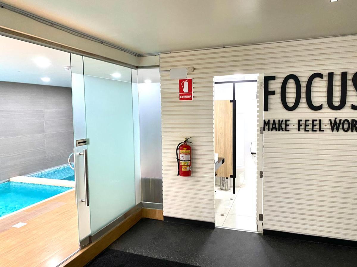 Hermoso Apartamento Con Piscina Miraflores- Canvas 利马 外观 照片