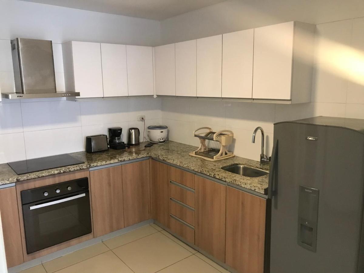 Hermoso Apartamento Con Piscina Miraflores- Canvas 利马 外观 照片