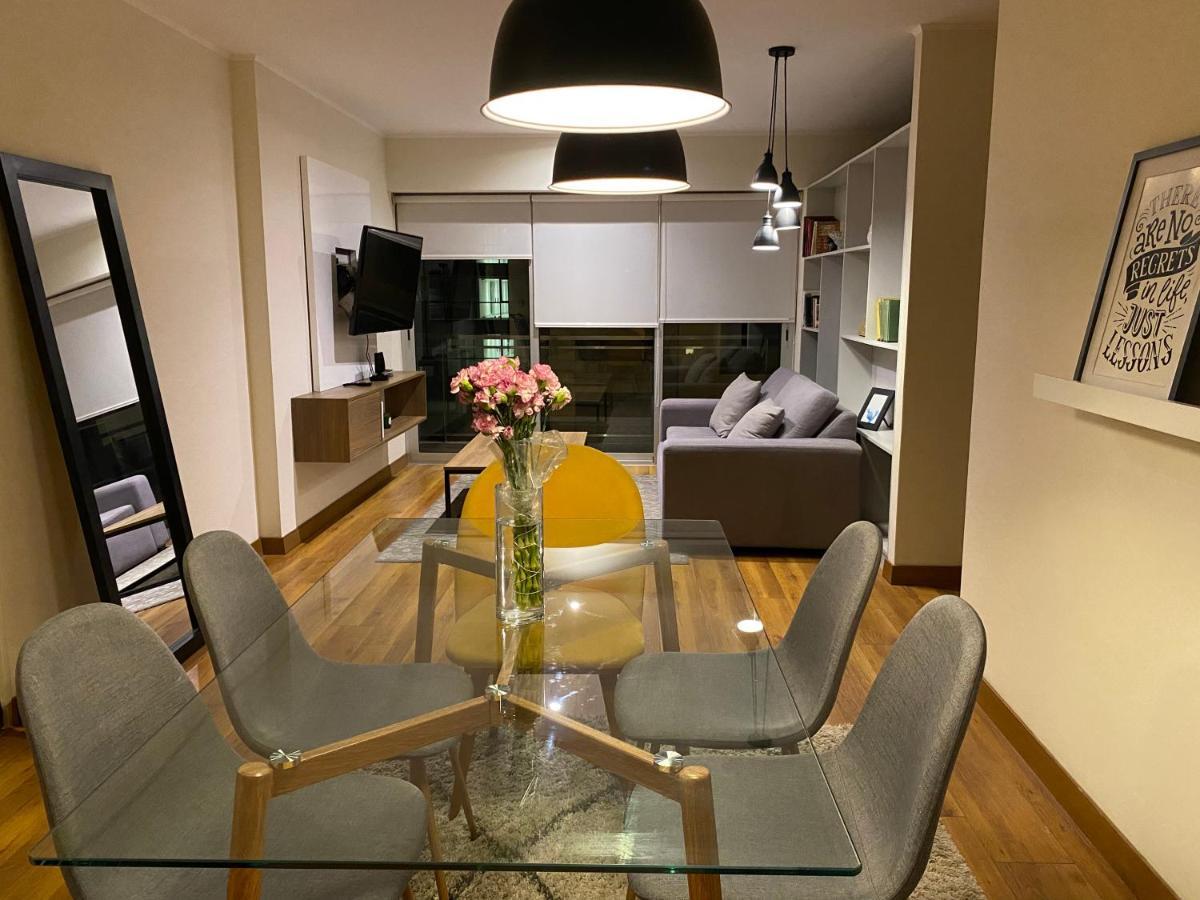 Hermoso Apartamento Con Piscina Miraflores- Canvas 利马 外观 照片