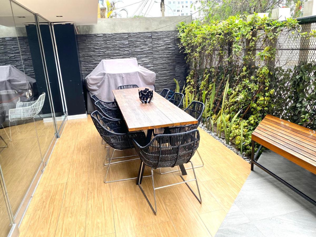 Hermoso Apartamento Con Piscina Miraflores- Canvas 利马 外观 照片